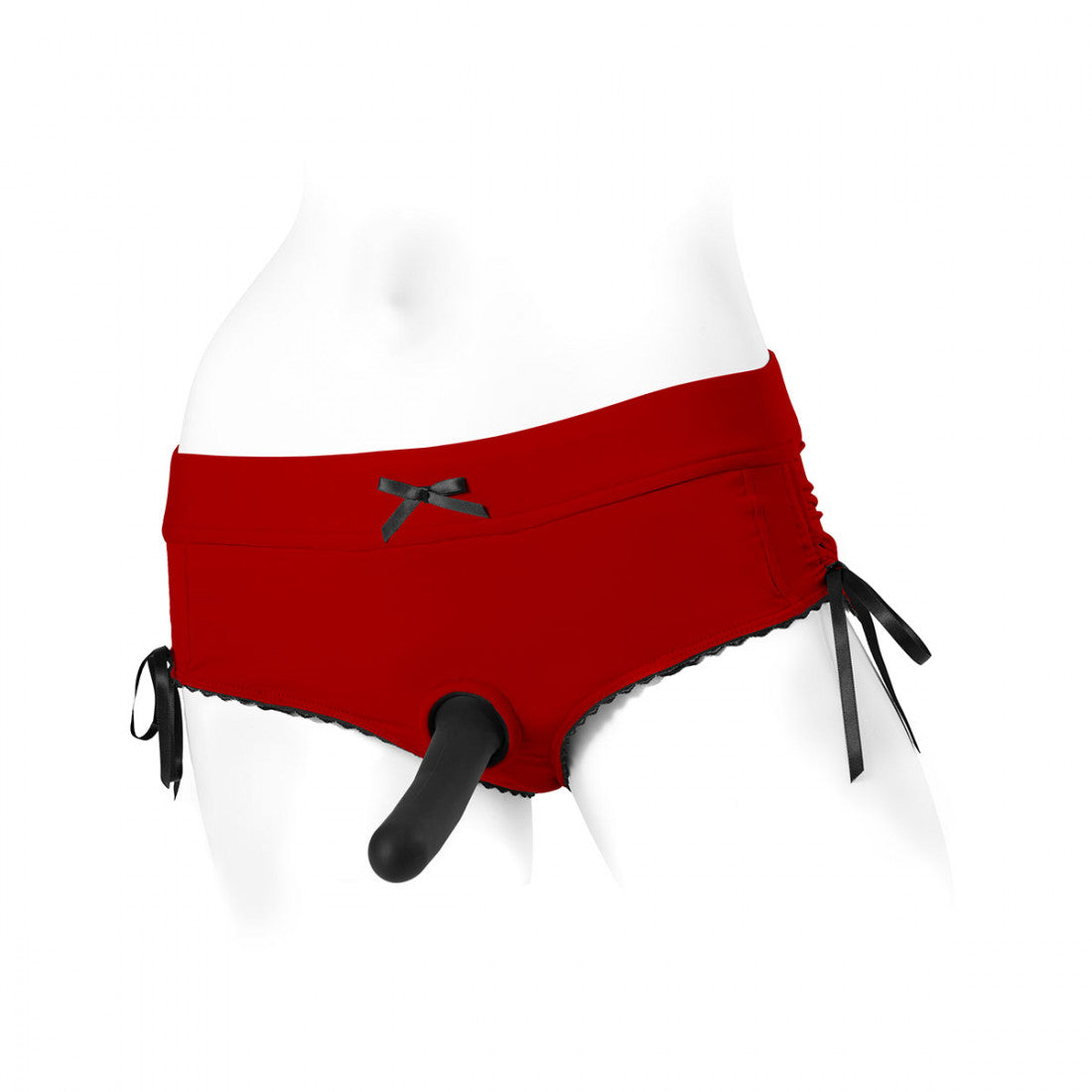 SpareParts Sasha Harness Red/Black Nylon