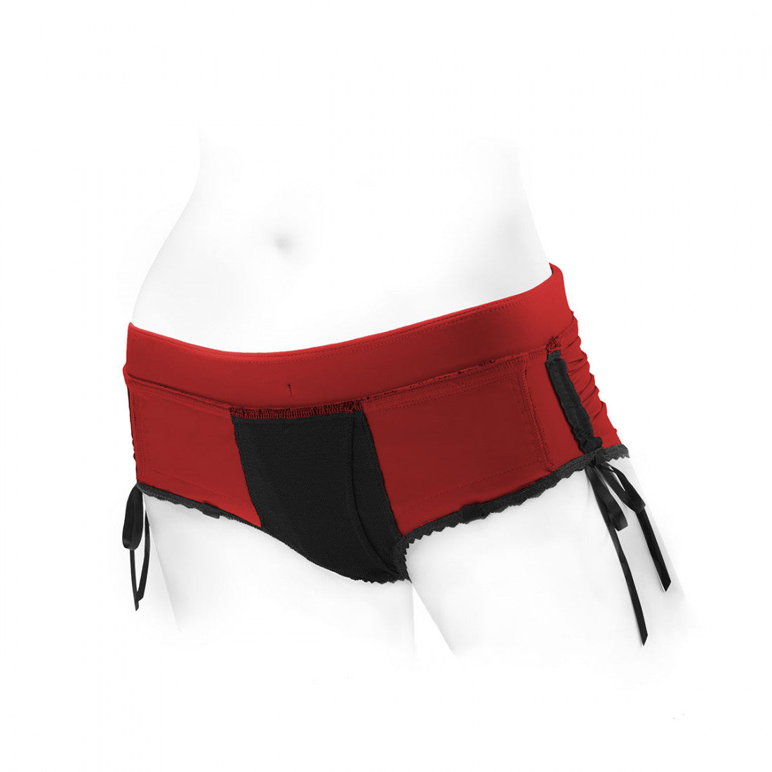 SpareParts Sasha Harness Red/Black Nylon