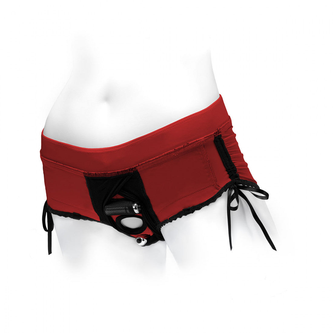 SpareParts Sasha Harness Red/Black Nylon