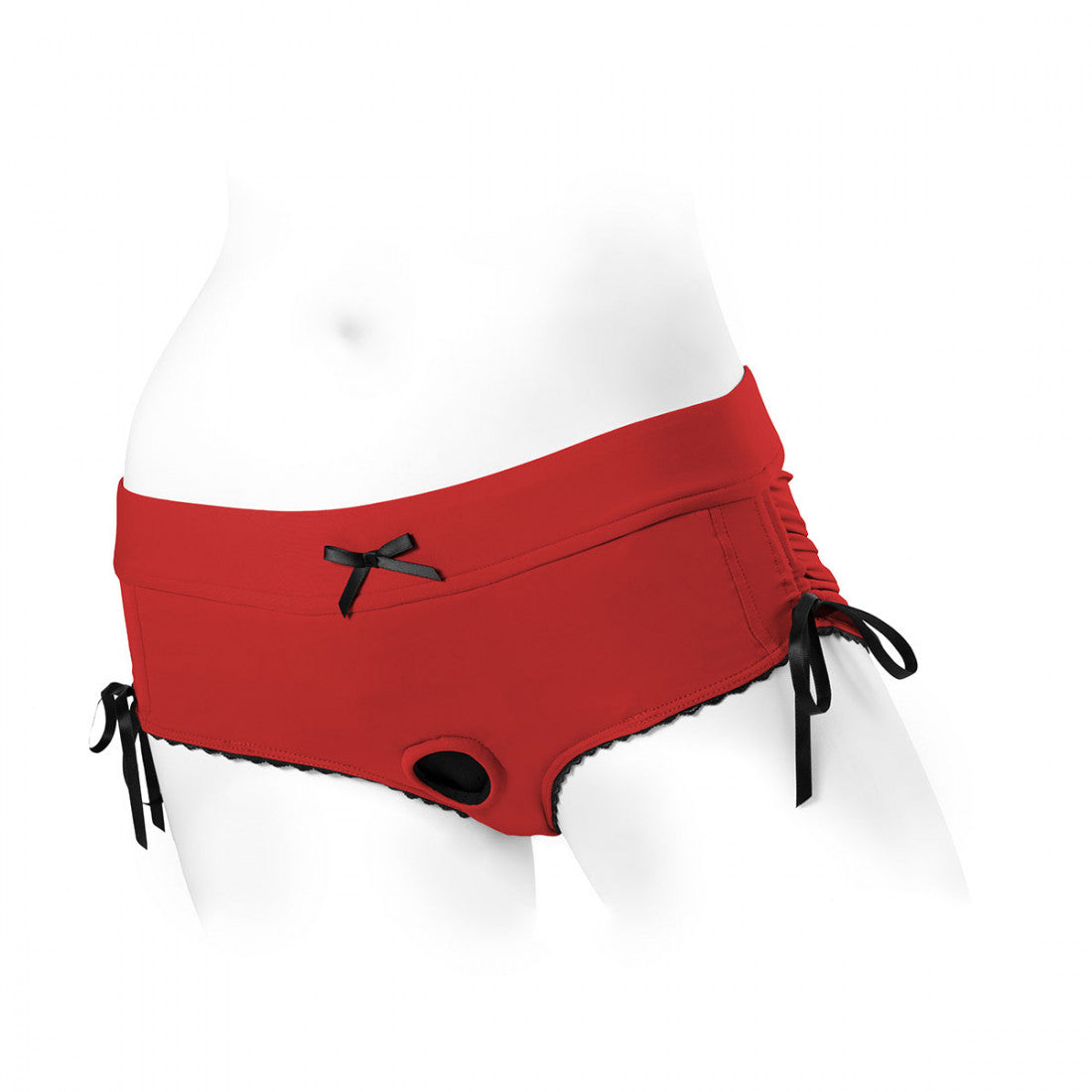 SpareParts Sasha Harness Red/Black Nylon